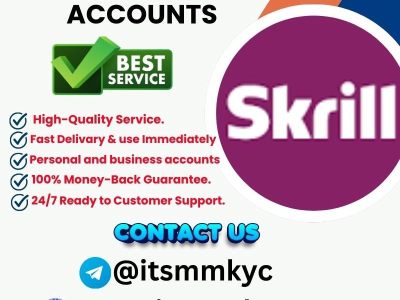 Reliable Verified Skrill Accounts